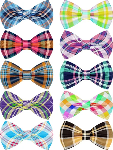 Miniatura 15 de PET SHOW Paquete de 10 corbatines de cumpleaños para perros pequeños, accesorios de collar deslizante para cachorros, gatos, mascotas, corbatines