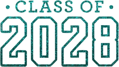 Miniatura 30 de Class of 2028 Iron On Decal, Senior Class Shirt Patch, Heat Transfer, HTV Graphic Tshirt Sticker, DIY Crafts, Pick Size Color, Iron-On Almost Gold