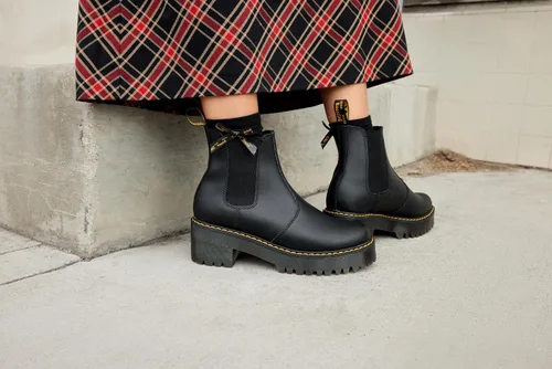 Miniatura 8 de Dr. Martens Botas Chelsea de piel Sanguine para mujer