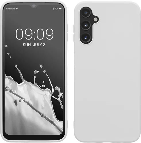 Miniatura 185 de kwmobile Funda compatible con Samsung Galaxy A23 4G / 5G - Funda de silicona TPU metálica suave y delgada - Rojo oscuro metálico