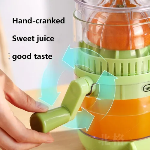 Miniatura 2 de Exprimidor manual de frutas para sandía, limón, uva, granada con cortador de sandía, cortador de frutas de acero inoxidable 2 en 1, extractor