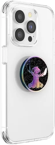 Miniatura 3 de Agarre para teléfono PopSockets con soporte expansible, agarre adhesivo - Esmalte Ágata Aceitada Fuga de Petróleo