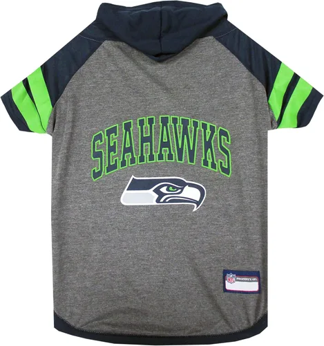Miniatura 18 de NFL sudadera con capucha tee para perros y gatos. Fútbol perro sudadera con capucha playera disponible en todos los equipos de 32 NFL. cuttest