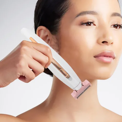 Miniatura 2 de FOMIYES 1 Unidades Dispositivo de Eliminación para Mujeres Portátil Depilador Cuerpo Dehairing Herramienta para Piernas Brazos Axilas Bikini Línea