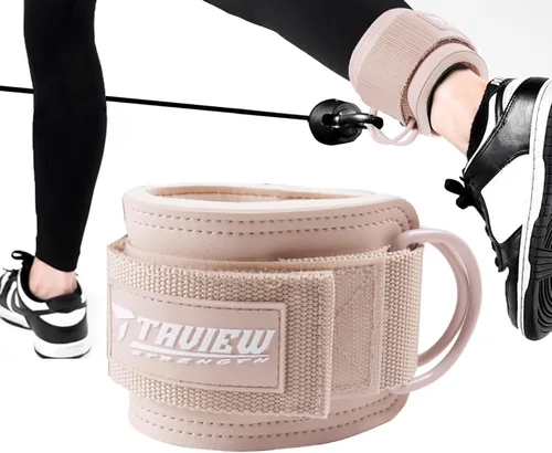 Miniatura 5 de TAVIEW Ankle Straps Cable Machine Attachment for Gym - Cable Kickback Ankle Straps - Padded Ankle Cuffs for Glute Kickbacks and Leg Workouts Azul-Par