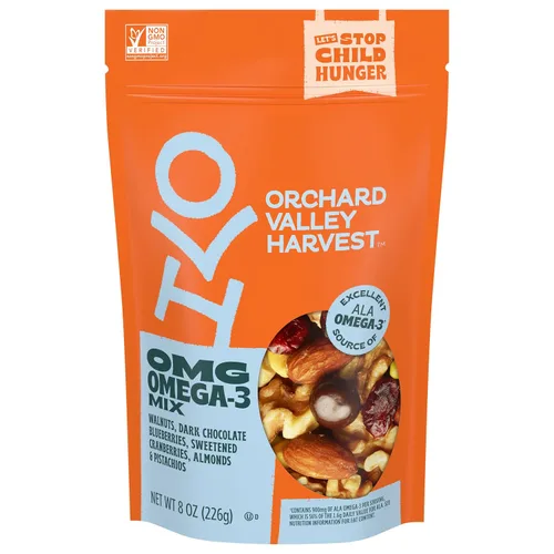 Miniatura 10 de Orchard Valley Harvest Go-Go Keto Mix, almendras de mantequilla de almendras de chocolate oscuro, cacahuetes, nueces y nueces, baja