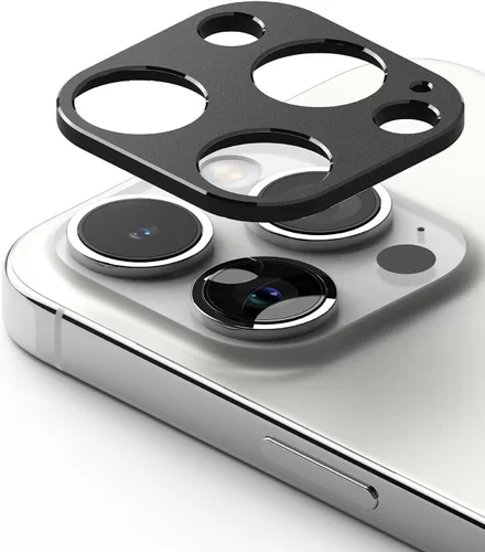 Miniatura 10 de Ringke Estilo de cámara [Haz que el teléfono se vea mejor] Compatible con protector de lente de cámara iPhone 15 y protector de lente de cámara