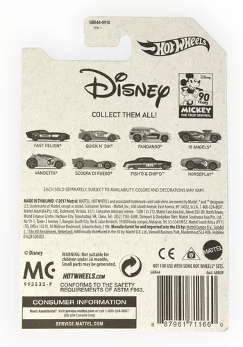 Miniatura 2 de Hot Wheels Edición del 90 aniversario de Disney 2019 (Pluto (16 ángeles))