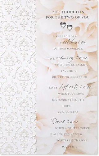 Miniatura 4 de Tarjeta de boda American Greetings (Hermoso comienzo)