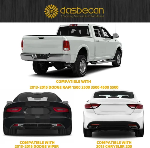 Miniatura 5 de Dasbecan Cámara de respaldo 56038978AL Cámara de visión trasera compatible con Dodge Ram 1500 2500 3500 4500 5500 Park Assist 2013-2017