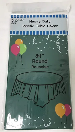 Miniatura 22 de Evershine - Mantel de plástico resistente (reutilizable, 12 unidades)