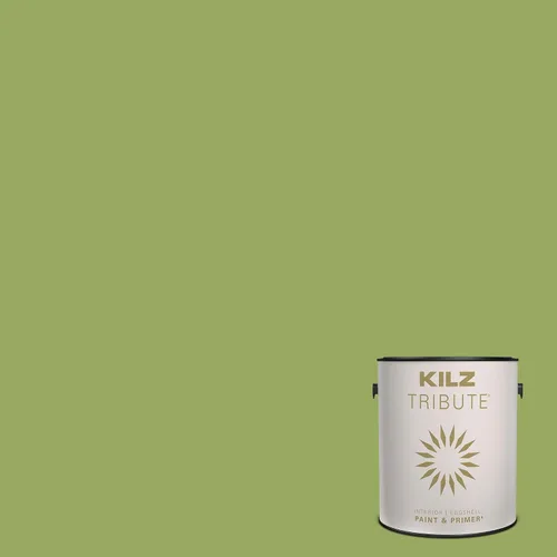 Miniatura 111 de KILZ TRIBUTE Pintura e imprimación, para interiores, semibrillante, Vintage Indigo, 1 galón Índigo Victoria
