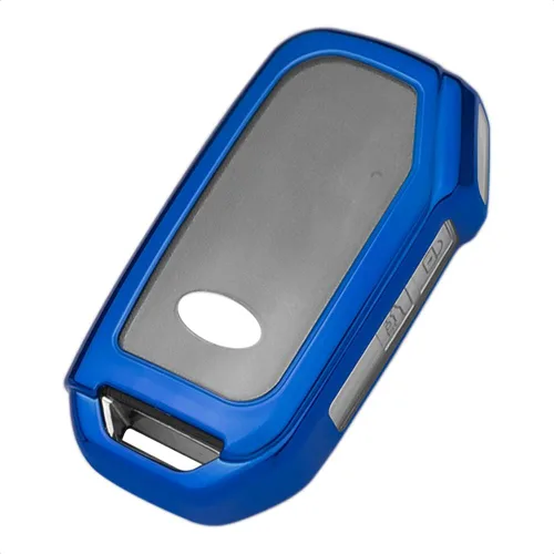 Funda para llavero inteligente, funda protectora de TPU azul compatible con KIA CEED CERATO Forte NIRO SELTOS Sorento Soul SPORTAGE Telluride K5 3 4