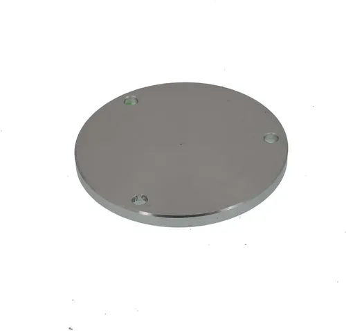 Miniatura 5 de Round Bull's Eye Bubble Level, Aluminum Alloy Flange with Mounting Holes, Green Acrylic Vial, 50mm (non-magnetic)