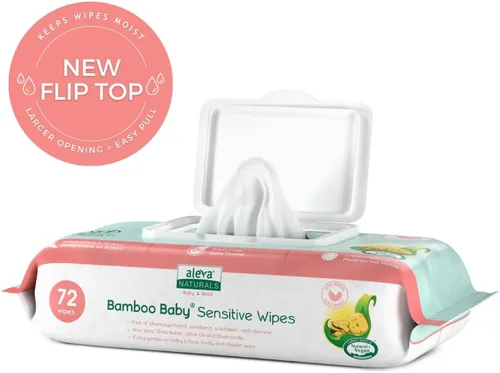 Miniatura 6 de Aleva Naturals - Toallitas de bambú para bebé, 37949, Sensitive, 1