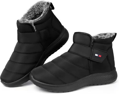 Miniatura 2 de SHIBEVER Botas de invierno para mujer botas de nieve impermeables para mujer, botines cómodos y resistentes a la moda