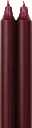 Miniatura 2 de Northern Lights Candles - 12" 2PK Premium Tapers, Burdeos - 72884