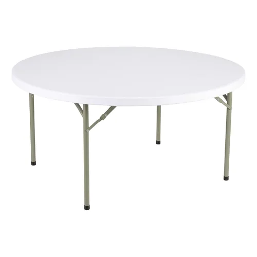 Miniatura 20 de Norwood Commercial Furniture Mesa de entrenamiento plegable para interiores y exteriores, de 5 pies, rectangular, de plástico moldeado por soplado