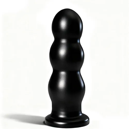 Entrenador de tapón anal: enorme consolador anal grueso con tapón de 3 cuentas, dilatador de ano, bola anal, masaje de próstata, juguetes sexuales