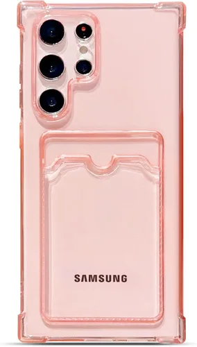 Miniatura 20 de Tuokiou Funda para Samsung Galaxy A14 5G, Fundas Protectoras Transparentes con Ranura para Tarjetas, Funda Cartera de TPU Suave Ajustada Resistente