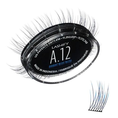 Miniatura 11 de Lashify Amplify - Extensiones de pestañas Gossamer de 0.47 pulgadas, color ceniza, pestañas postizas para un aspecto natural