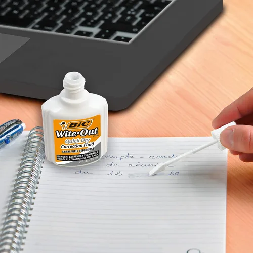 Miniatura 5 de BIC Wite-Out - Líquido de corrección de secado rápido paquete de 3 BICWOFQD324
