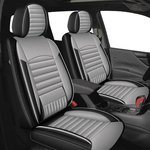 Miniatura 13 de TTX LIGHTING Fundas de Asientos de Automóvil Compatibles con Toyota Corolla 2000-2019 Fundas de Asientos Juego Completo de 5 Asientos Impermeables
