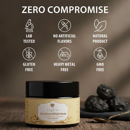 Miniatura 4 de Resina Shilajit pura del Himalaya de 1.76 oz (1.76 oz/porción) Energía natural y refuerzo de resistencia para hombres y mujeres 75% + ácido