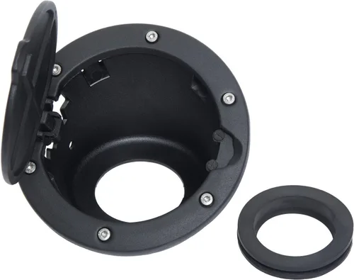 Miniatura 8 de Hooke Road Wrangler JK - Tapa de gasolina para puerta de llenado de combustible compatible con Jeep Wrangler JK y Unlimited 2007-2018