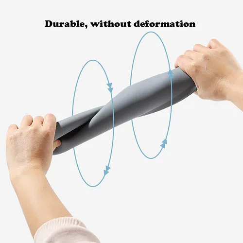 Miniatura 5 de Tapete de silicona para alimentación de mascotas, impermeable, para perros y gatos, bordes elevados para evitar derrames, bandeja individual Azul