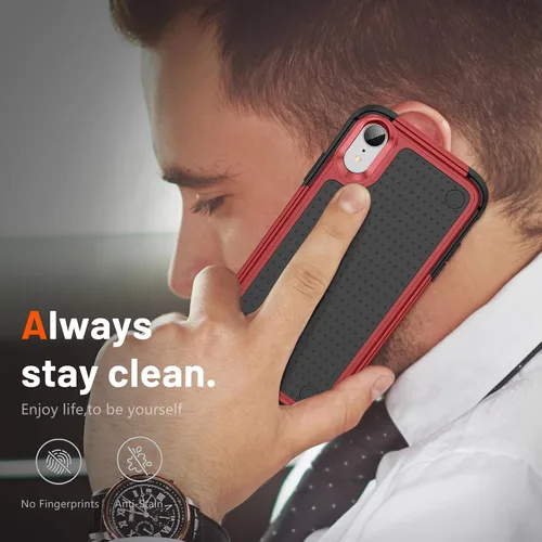 Miniatura 281 de Jeylly Funda para iPhone SE/Funda para iPhone 5S, Exterior de Plástico Duro que Absorbe Golpes + Interior de Silicona de Goma Defensor contra