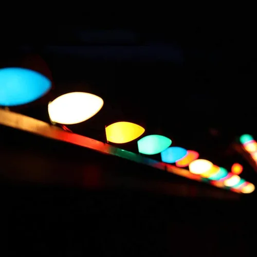 Miniatura 5 de C7 Luces de Navidad para Exteriores 25 Pies Luces de Cadena LED de Navidad con 27 Bombillas LED Multicolor (2 de Repuesto), Luces de Cadena