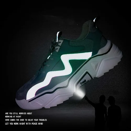 Miniatura 4 de Zapatos de punta de acero para hombre para mujer, zapatos de seguridad ligeros, antideslizantes, zapatos de trabajo industriales a prueba