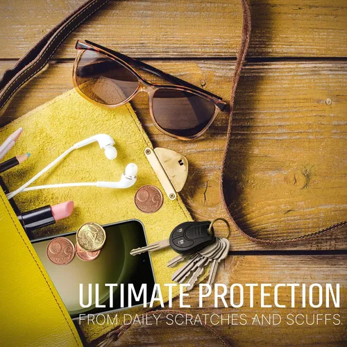 Miniatura 4 de Inskin Protector de pantalla de vidrio templado para Samsung Galaxy S23+/S23 Plus (6.6 pulgadas, 2023), paquete de 3+3 con protector de lente