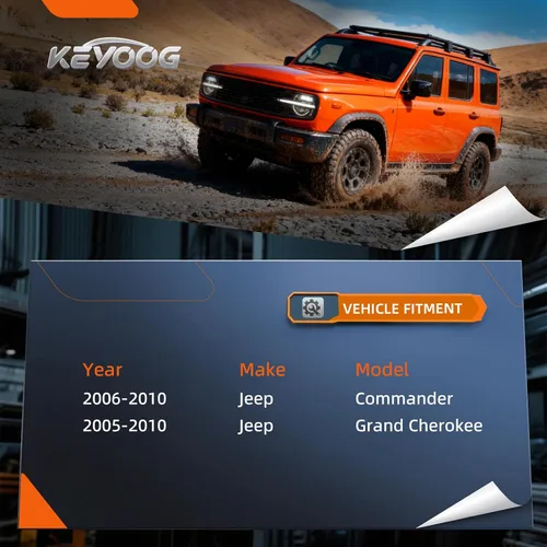 Miniatura 3 de 2 piezas de brazo de control superior delantero y conjunto de rótula para 2006-2010 J-eep Commander 2005-2010 Jeep Grand Cherokee K620188 x2