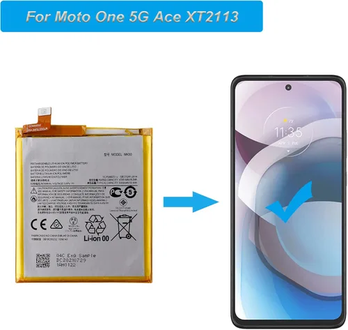 Miniatura 5 de Batería de repuesto MK50 compatible con batería Moto One 5G Ace XT2113 con herramientas