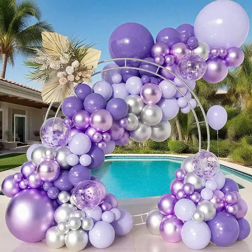 Miniatura 8 de Kit de arco de globos negros y dorados de regreso a clases, 128 unidades, estrella de explosión, globos negros y dorados metálicos de 18/12/10/5