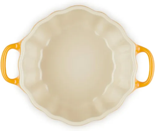 Miniatura 3 de Le Creuset Gres Figural Calabaza Petite Cocotte, 12 oz., Caqui Naranja (Persimmon)
