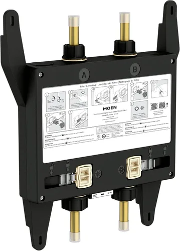 Miniatura 2 de Moen TS3302TB - Controlador de ducha digital U by Moen y válvula S3102 de 2 salidas multicolor/fantasía (Terra Beige)