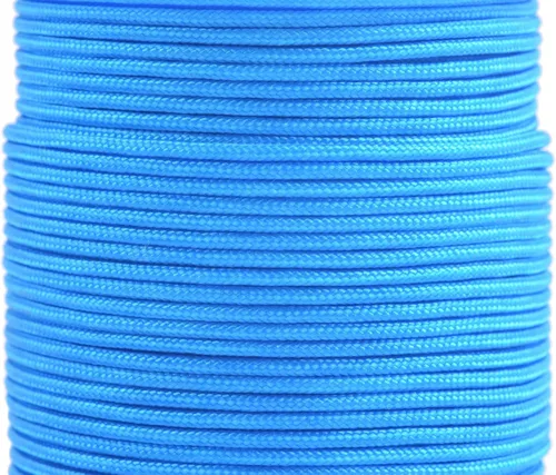 Miniatura 71 de KONMAY 1 rollo de cuerda de nailon para hacer pulseras de 150 yardas, trenzado de nailon Shamballa Macramé/cordón de cuentas de 0.4mm, cordón