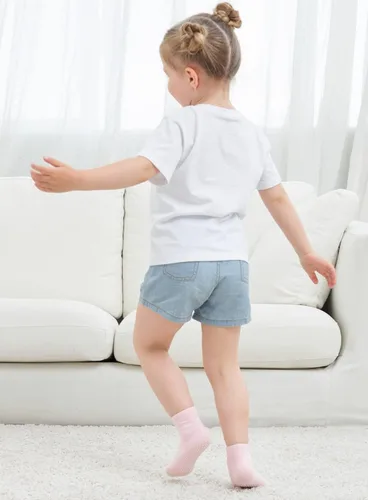 Miniatura 3 de Zaples - Calcetines con suela antideslizante y altura media para bebés, niños y niñas