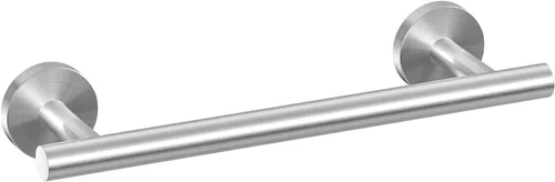 Miniatura 30 de USHOWER Barra de toalla cromada pulida, toallero de 18 pulgadas para montaje en pared de baño, varilla de toalla de acero inoxidable SUS304 Cromo