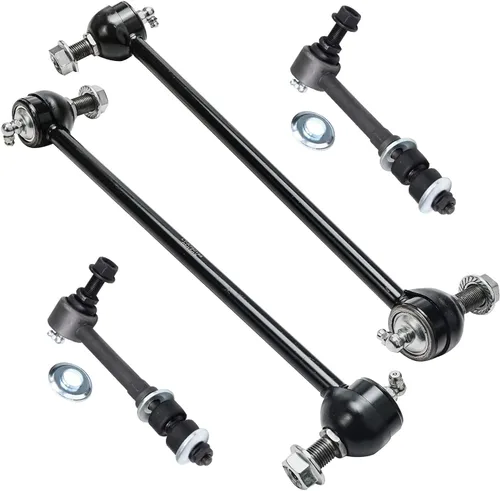 Miniatura 78 de Detroit Axle - 4 barras estabilizadoras AWD para Chrysler 300 2005-2019 Dodge Charger 2005-2008 2005-2008 Magnum Stabilizer Enlaces de extremo