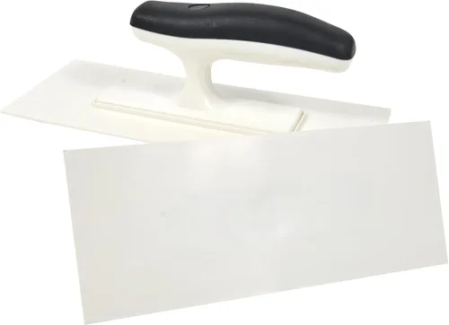 Miniatura 2 de Nichiyo Paleta de plástico con mango de agarre cómodo, llanas de acabado, montaje ligero adecuado para raspaduras, enlucidos y paredes de pintura