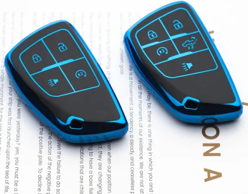 Miniatura 5 de Funda para llavero compatible con Silverado 1500, Sierra 1500, Colorado Canyon 2024 2025, Silverado Sierra Smart Key