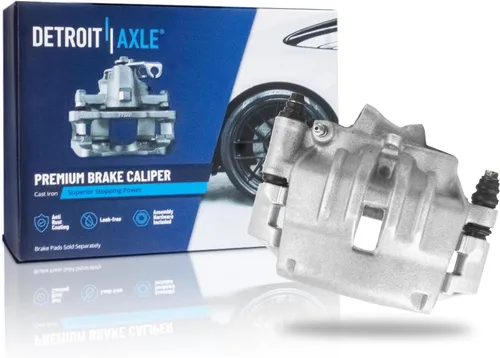 Miniatura 170 de Detroit Axle - Pinza de freno trasera izquierda para Chevrolet Equinox Captiva Sport GMC Terrain Saturn Vue Pontiac Torrent Pinza de freno lateral