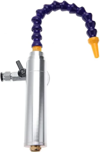 Miniatura 4 de Pistola de aire frío de 6.299 in con tubo flexible, pistola de aire frío Vortec de 1000 Btu/Hr, con tubo flexible para eliminar el polvo de óxido