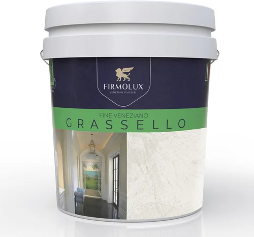 Miniatura 29 de Grassello Auténtico Yeso veneciano Yeso pulido brillante Hecho en Italia a partir de lima y mármol Colores claros (5) Color: BMAF310 Sutil