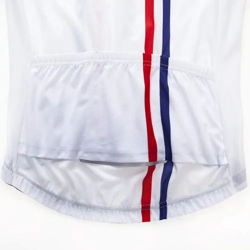 Miniatura 7 de Maillot de ciclismo para hombre, manga corta, camiseta de bicicleta de montaña, bolsillo con cremallera, reflectante, calavera