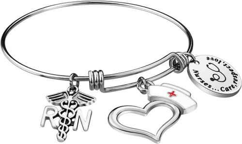 Miniatura 5 de Regalos de enfermera para mujeres Pulsera de enfermera, regalos de graduación de enfermería, regalos de enfermera, regalos de enfermera, regalos